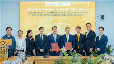 KBSV ký kết thỏa thuận hợp tác với trường Đại học Quốc gia Hà Nội