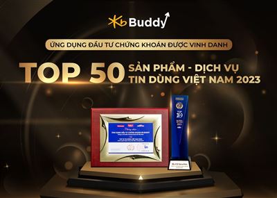KB Buddy - Ứng dụng đầu tư chứng khoán được vinh danh Top 50 sản phẩm – dịch vụ tin dùng Việt Nam
