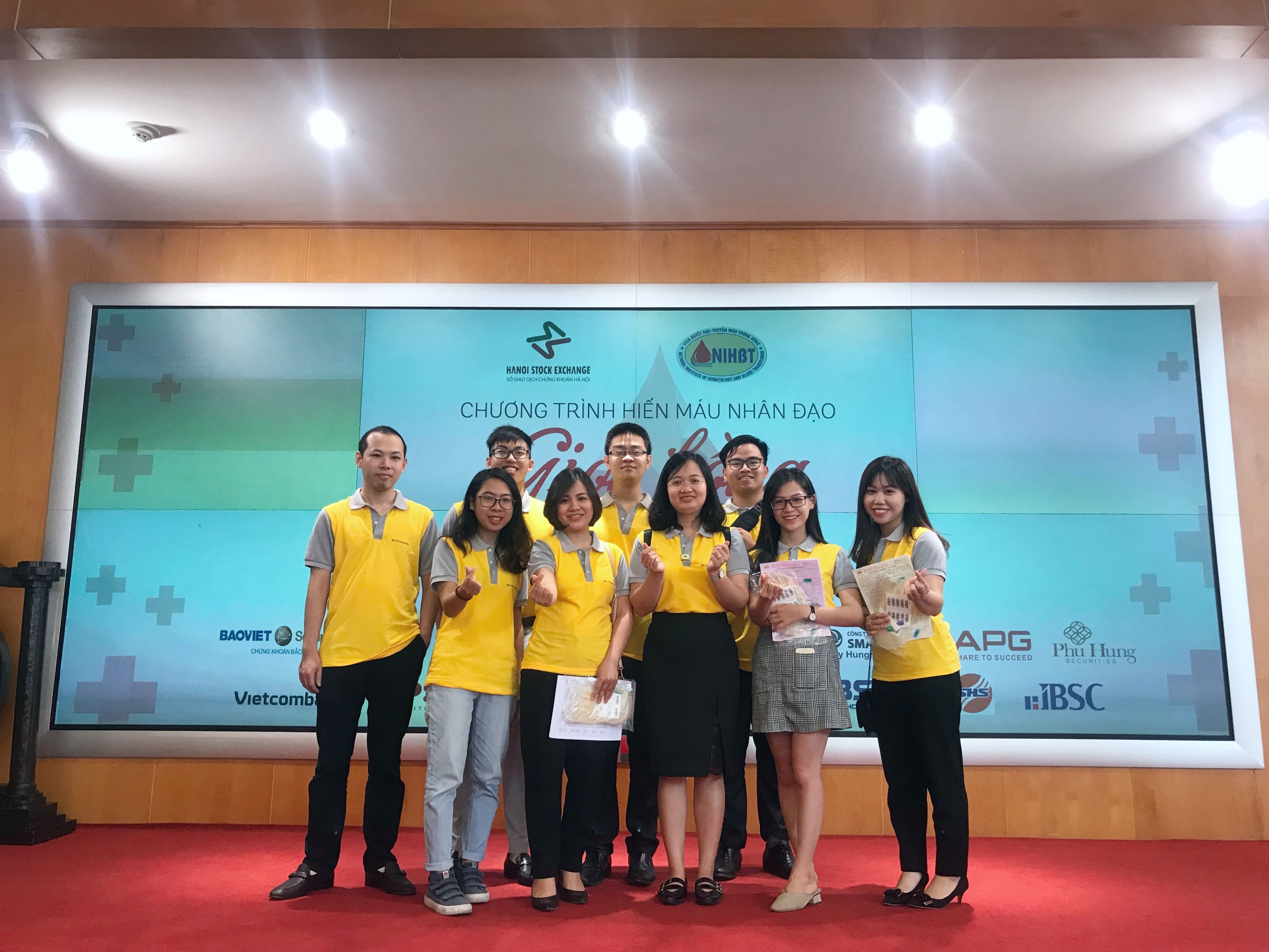 KBSV attend Humanitarian Blood Donation Blood of hope 2019 