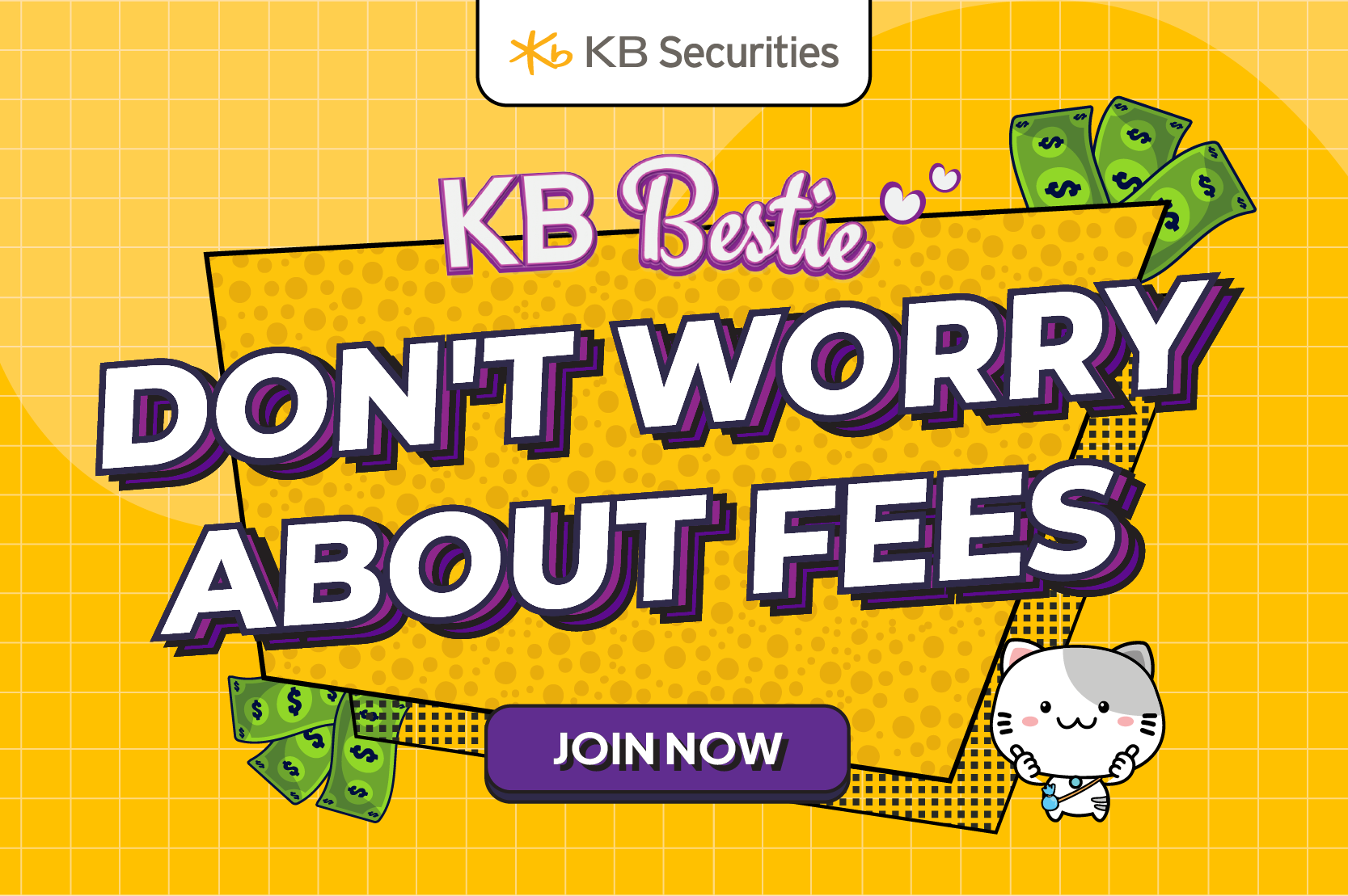 Free transaction with KB Bestie