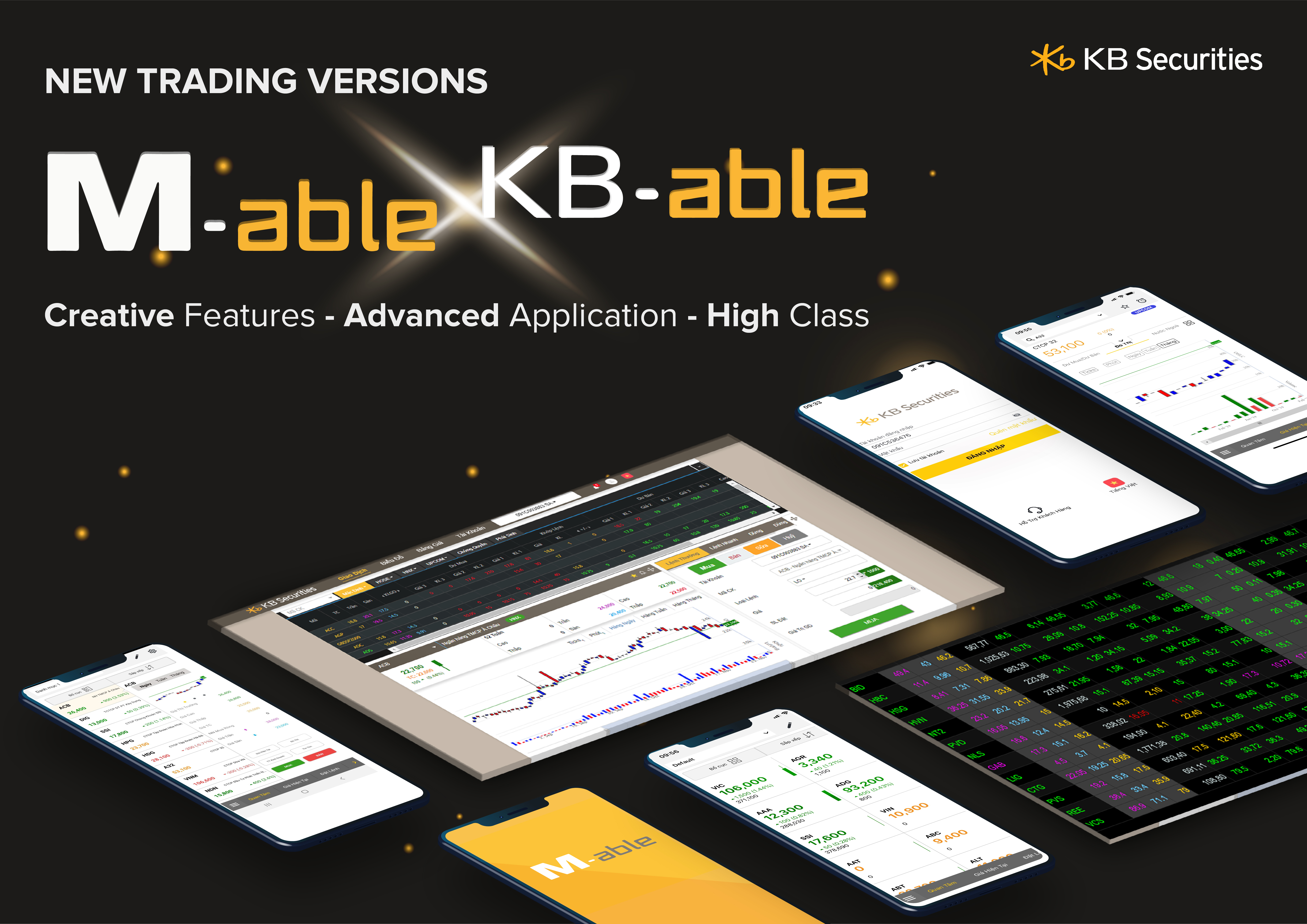 KBSV continued to launch mobile trading application M-able 
