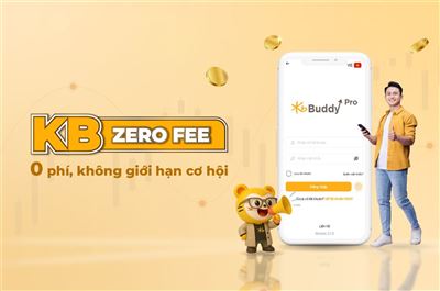 12 tháng giao dịch chứng khoán 0 phí cùng KB Zero Fee