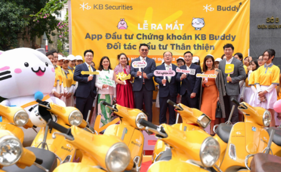 Securities Investment Application KB Buddy - Friendly Investment Partner