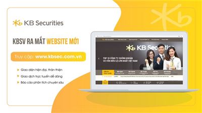 KBSV ra mắt giao diện website mới