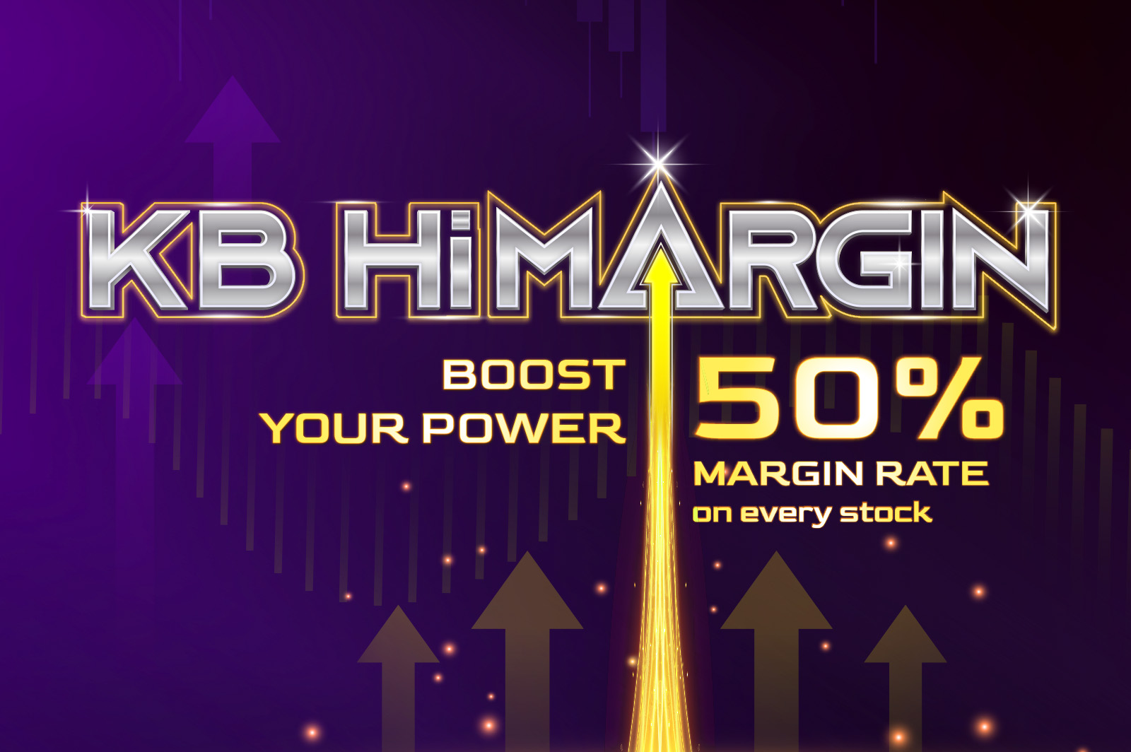 KB HiMargin - Margin rate 50% every stock